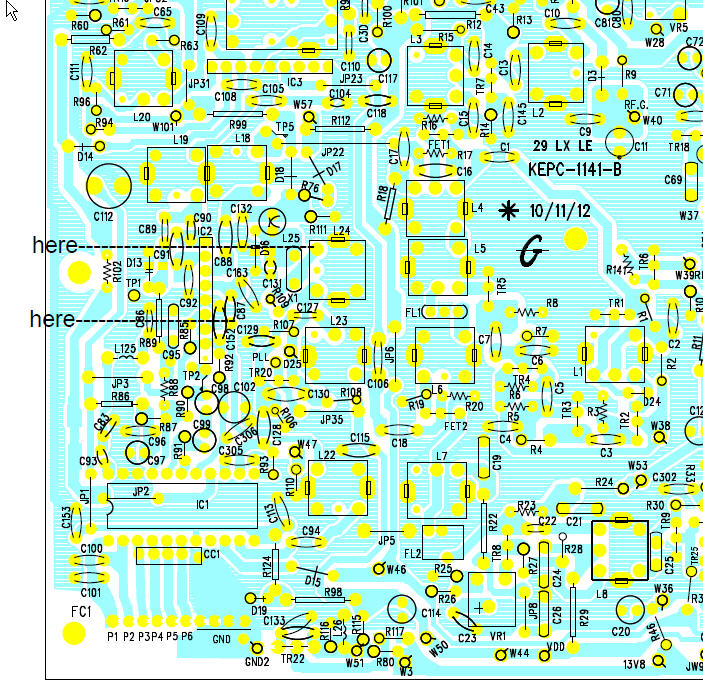 connection points lx-le