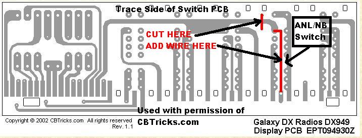 949 Switch PCB mod. Used with permission.